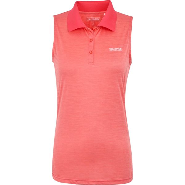 Regatta - Polo "Tima Ii"" Da Donna Senza Maniche RG6845 (44 It) (Fiore Di Pesco)"-image