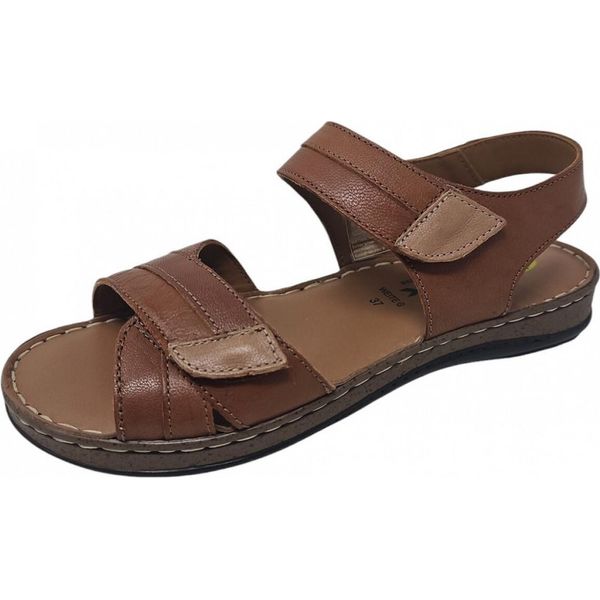 Sandalo Da Donna Dr Stark Reflexan In Marrone, Misura 39-image