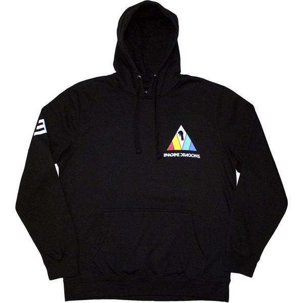 Imagine Dragons - Pullover Con Cappuccio Per Uomini/Donne Unisex RO12841 (Xxl) (Nero)-image