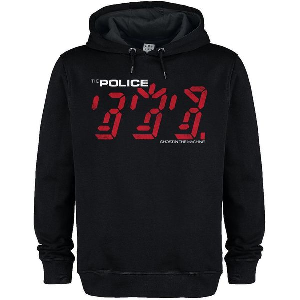 Amplified - Felpa Con Cappuccio "Ghost In The Machine"" Per Uomo/Donna Unisex GD2167 (L) (Nero)"-image