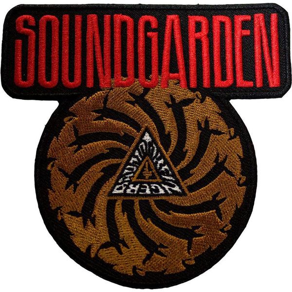 Soundgarden - Toppa Da Stirare "Badmotorfinger"", Tessuto RO12917 (Taglia Unica) (Rosso/Nero/Marrone)"-image
