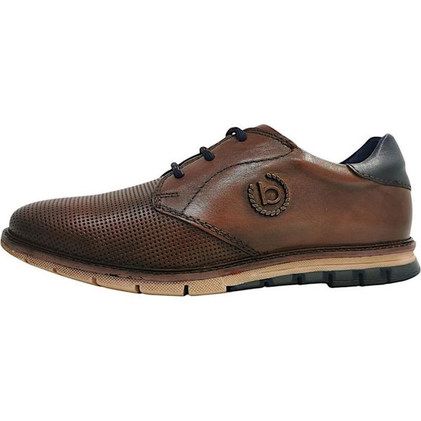 Scarpa Stringata Bugatti Simone Comfort Da Uomo In Marrone, Misura 43-image