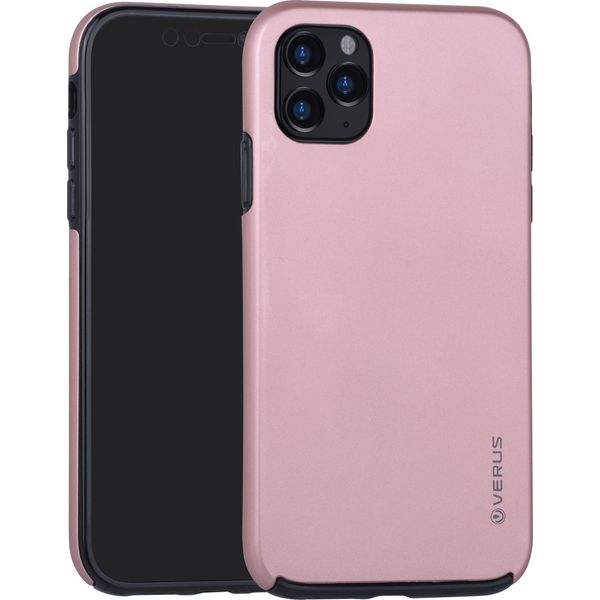Apple Iphone 11 Pro Max Oro Rosa Custodia Posteriore - Soft Touch-image