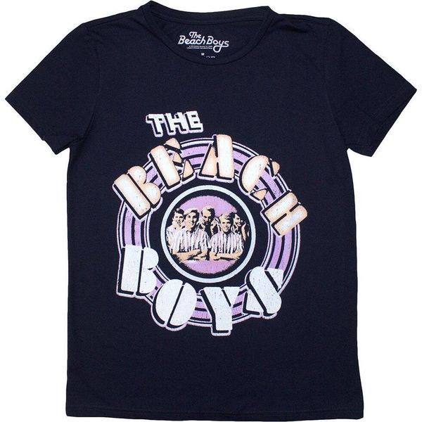 The Beach Boys - Maglietta Da Donna RO12405 (Xl) (Blu Navy)-image