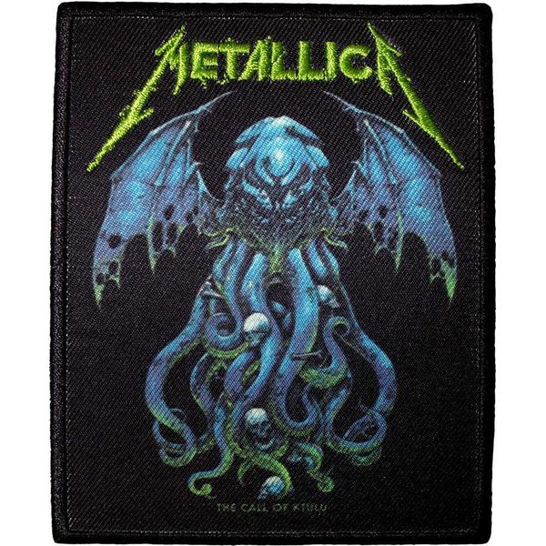 Metallica - Toppa Stampata "The Call Of Ktulu"" - Poliestere RO12907 (Taglia Unica) (Nero/Blu/Verde)"-image