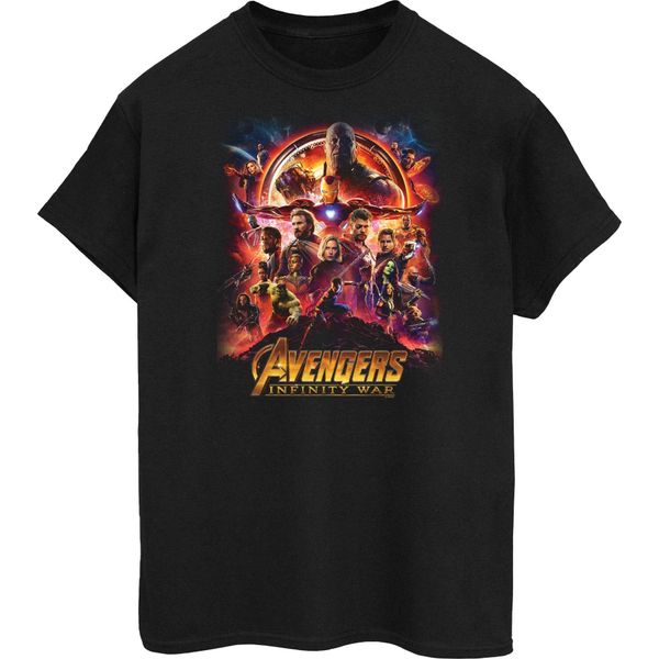 Avengers Infinity War - Maglietta Da Uomo BI52574 (4XL) (Nero)-image