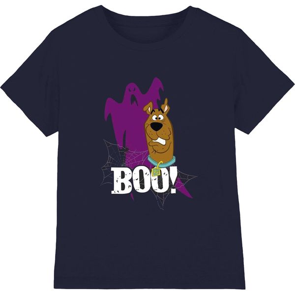 Scooby Doo - Maglietta "Boo"" Da Uomo BI52660 (5XL) (Blu Navy)"-image