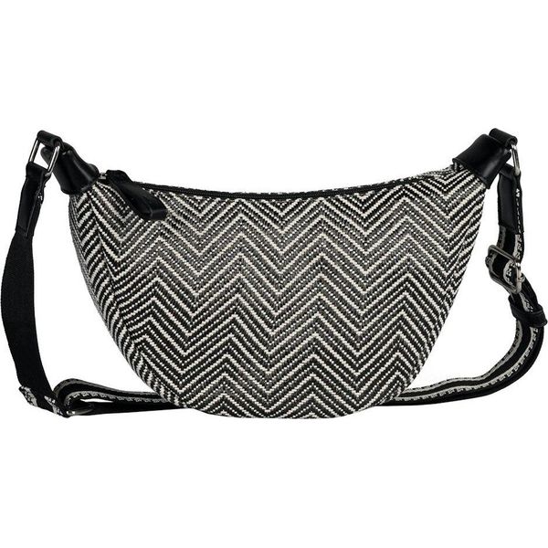 Tom Tailor Borse A Tracolla In Denim Liriel Summer, Borsa A Tracolla M, Nero Misto, Nero-image