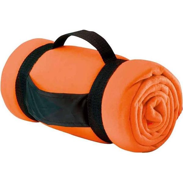 Sols - Coperta "Stavenger"", In Pile, A Scacchi PC7633 (Taglia Unica) (Arancione)"-image