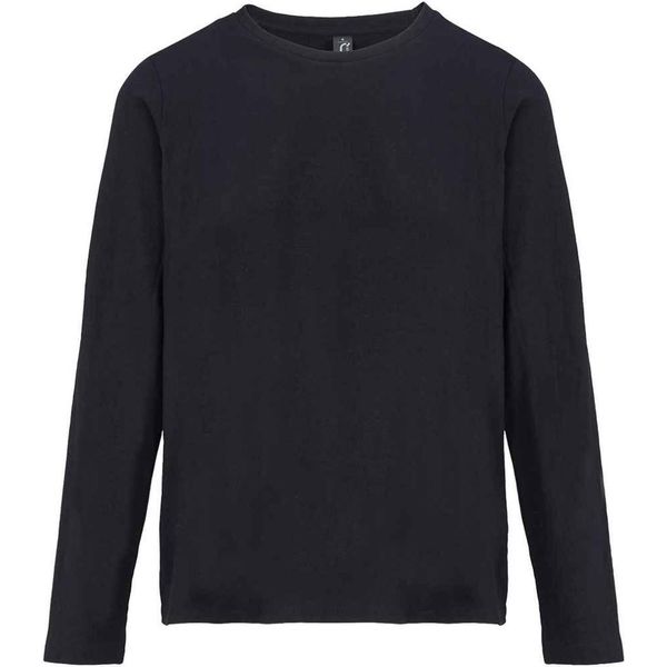 Sols - Maglietta "Monarch"" Da Donna A Maniche Lunghe PC7642 (M) (Nero)"-image