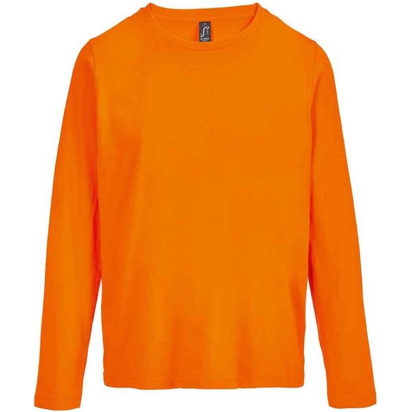 Sols - Maglietta "Monarch"" Da Donna A Maniche Lunghe PC7642 (M) (Arancione)"-image