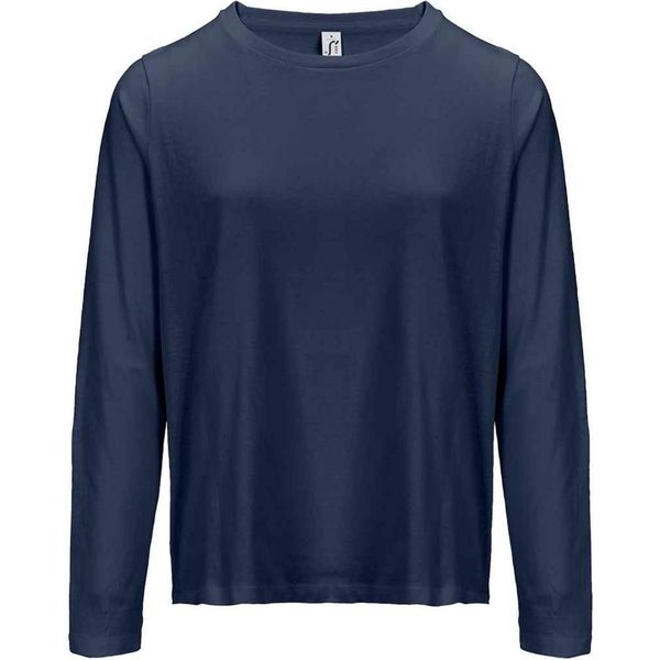 Sols - Maglietta "Monarch"" Da Donna A Manica Lunga PC7642 (L) (Blu Marino)"-image