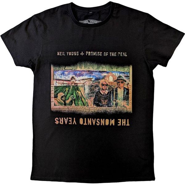 Neil Young - Maglietta "Monsanto Years"" Per Uomo/Donna Unisex RO12741 (Xl) (Nero)"-image