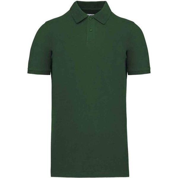Kariban - Poloshirt In Cotone Organico Per Uomo PC7651 (M) (Verde Abete)-image