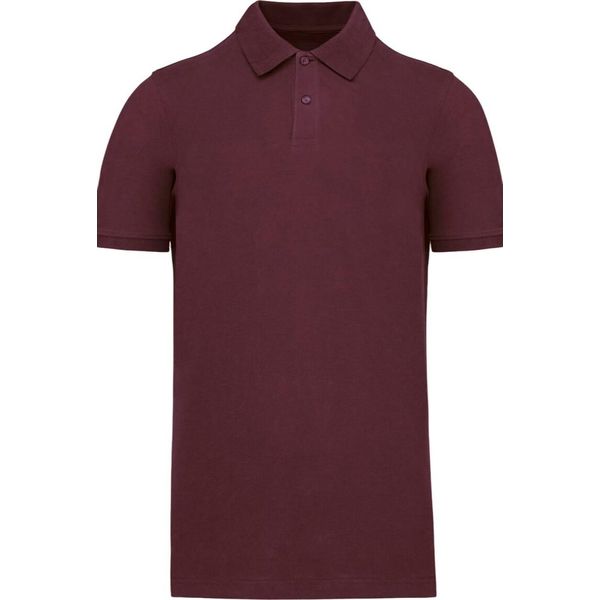 Kariban - Poloshirt In Cotone Organico Da Uomo PC7651 (3XL) (Rosso Vino)-image