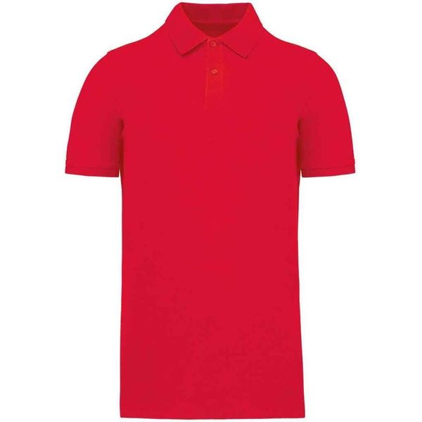 Kariban - Poloshirt In Cotone Organico Per Uomo PC7651 (L) (Rosso)-image