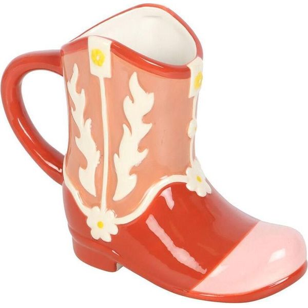 Something Different - Tazza Da Caffè, Stivali Da Cowboy SD6824 (Taglia Unica) (Rosa)-image