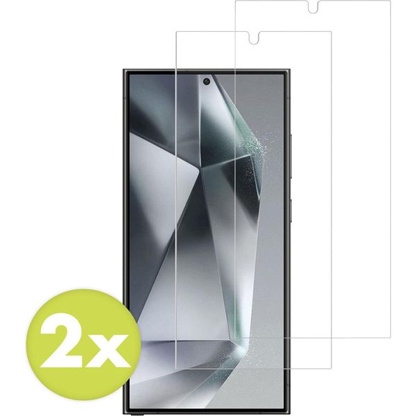 Samsung Galaxy S24 Ultra Screenprotector: Pellicola Protettiva In Vetro Accezz 2 Pack - Trasparente-image