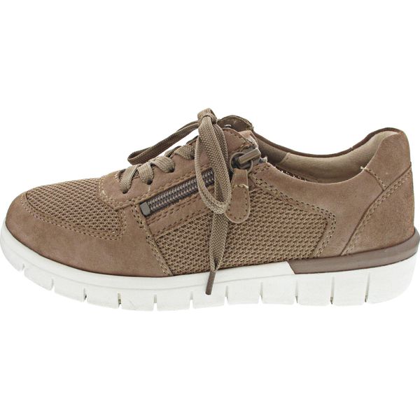 Scarpa Sportiva Caprice Da Donna Con Lacci In Marrone, Misura 40-image