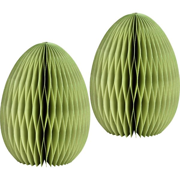 Decorazione Pasquale Uova Di Pasqua Da Appendere Bianche Set Di 2 Figure Decorative-image