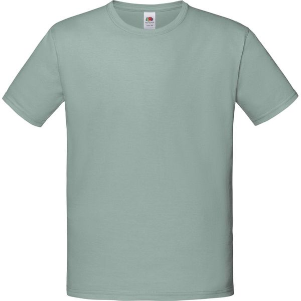 Maglietta Fruit Of The Loom Jungen Iconic PC3388 (128) (Salbei)-image