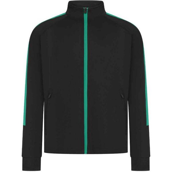 Top Tuta In Maglia Finden & Hales Per Ragazzi PC3083 (13 Anni (164)) (Nero/Smarago)-image