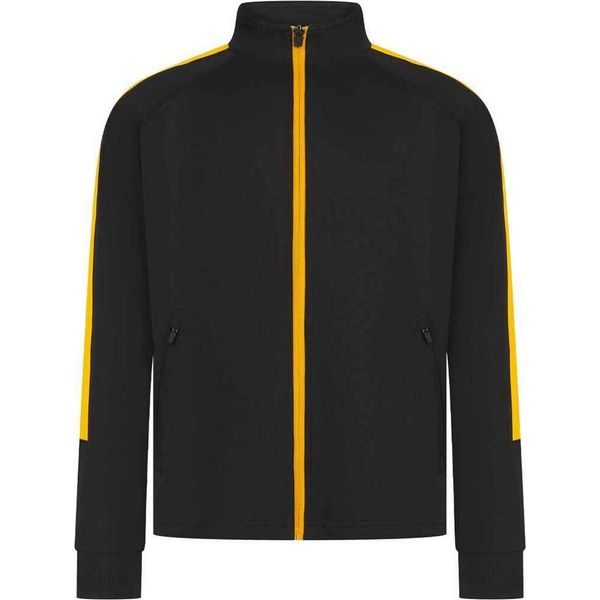 Finden & Hales Top Tuta In Maglia Da Bambino PC3083 (104) (Nero/Oro)-image
