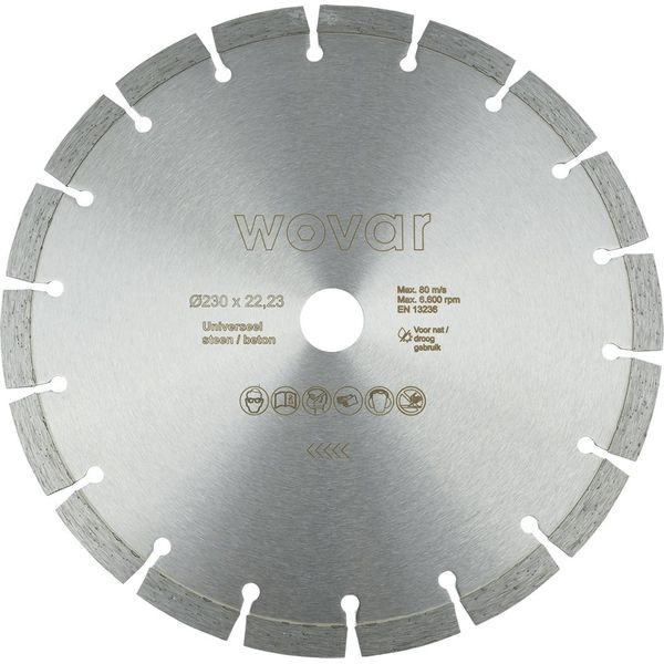 Disco Da Taglio Diamantato 230 X 22,23 Mm Budget - Al Pezzo-image