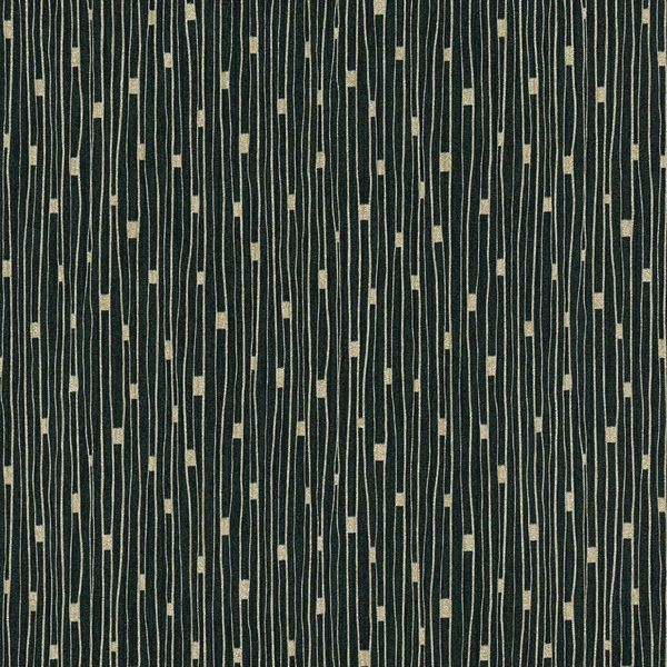 Profhome 388224-GU Carta Da Parati In Tessuto Non Tessuto A Strisce Con Design Scintillante Nero Argento 5,33 M2-image