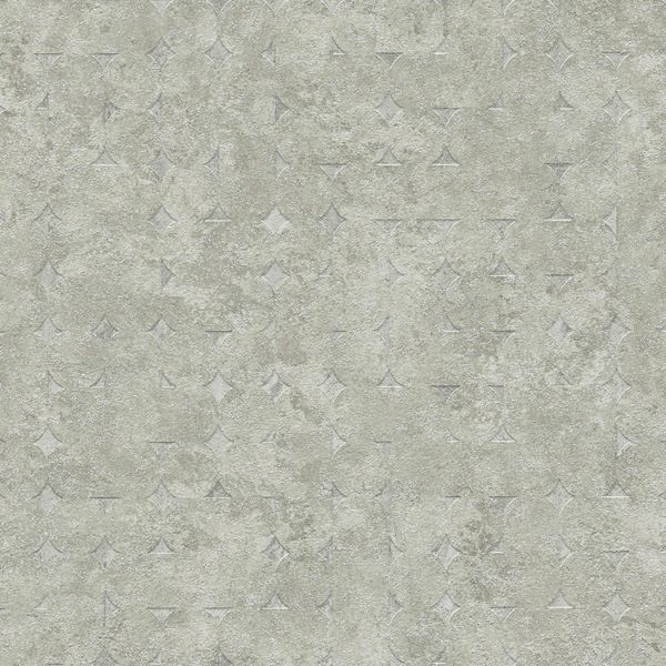 Profhome 396564-GU Grafik Vliestapete Used Look Metallische Akzente Grau GrüN 5,33 M2-image