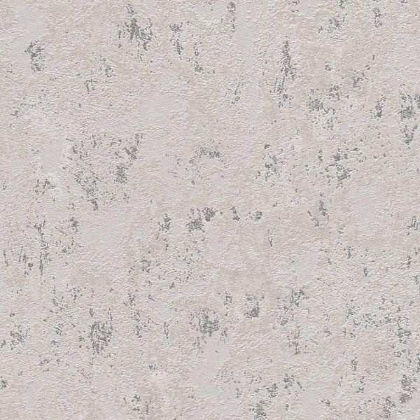 Profhome 393873-GU Spachtel Putz Carta Da Parati In Tessuto Non Tessuto Texture Beige Argento Metallizzato 5,33 M2-image