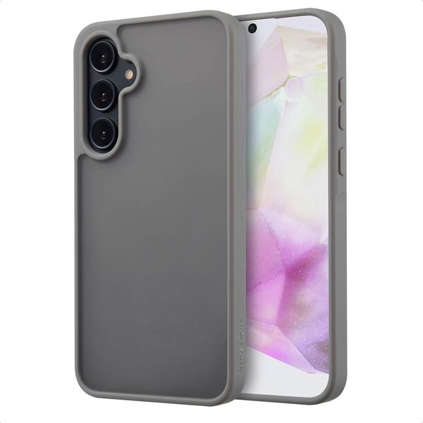 Samsung Galaxy A35 Cover - Plastica - Imoshion Custodia Rigida/Backcover - Grigio-image
