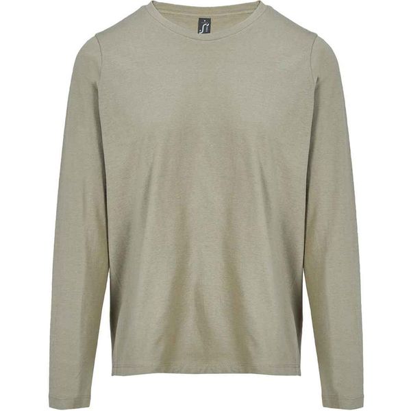 Sols - Maglietta "Monarch"" Da Donna A Maniche Lunghe PC7642 (S) (Khaki)"-image
