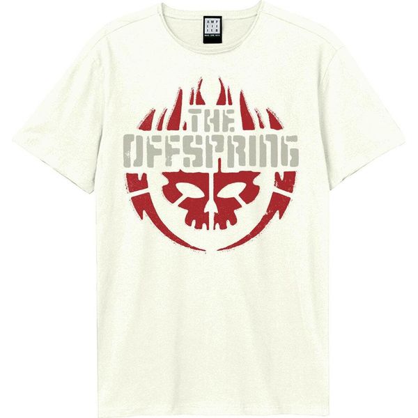 Amplified - Maglietta "Skull Logo"" Per Uomo/Donna Unisex GD2230 (Xl) (Bianco Sporco)"-image