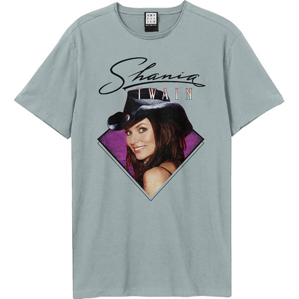 Amplified - Maglietta "Face"" Per Uomo/Donna Unisex GD2250 (Xxl) (Strano Blu)"-image