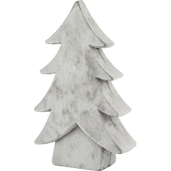 Hill Interiors - Decorazione "Athena"", Albero Di Natale HI5031 (32 Cm X 7 Cm X 19 Cm) (Bianco)"-image