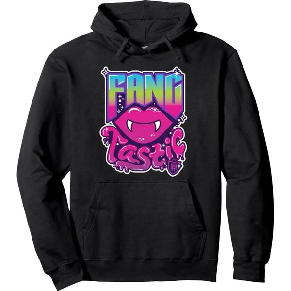 Monster High - Felpa Con Cappuccio "Fangtastic"" Da Donna NS8738 (S) (Nero)"-image