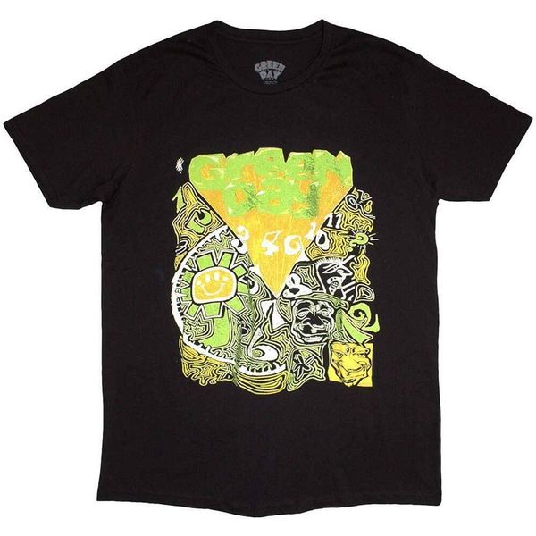 Green Day - Maglietta "Kerplunk"" Per Uomo/Donna Unisex RO12578 (Xl) (Nero)"-image