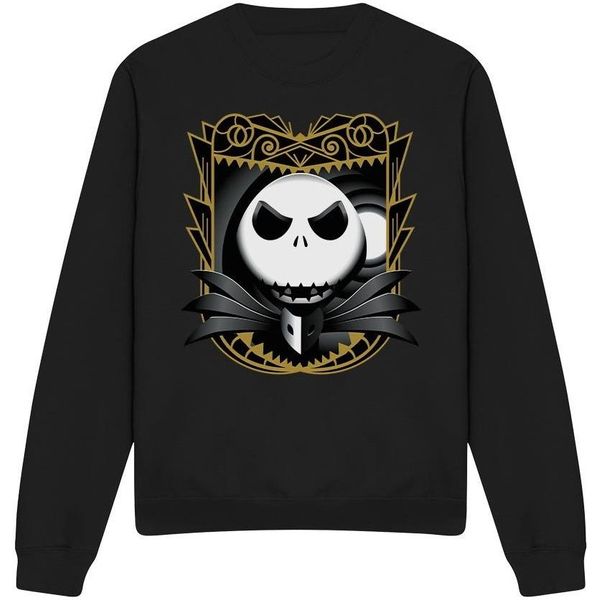 The Nightmare Before Christmas - Felpa Per Bambini/Ragazzi Unisex TV5295 (M) (Schwarz)-image