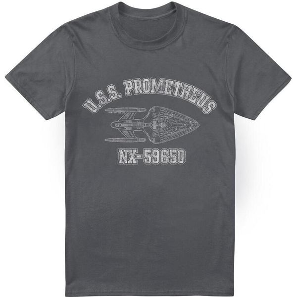 Star Trek - Maglietta "Prometheus Athletic"" Da Uomo TV5550 (L) (Charcoal)"-image