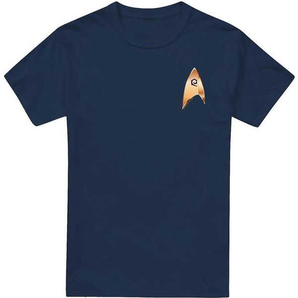 Star Trek: Discovery - Maglietta "Operations"" Da Uomo TV5606 (Xxl) (Blu Navy)"-image