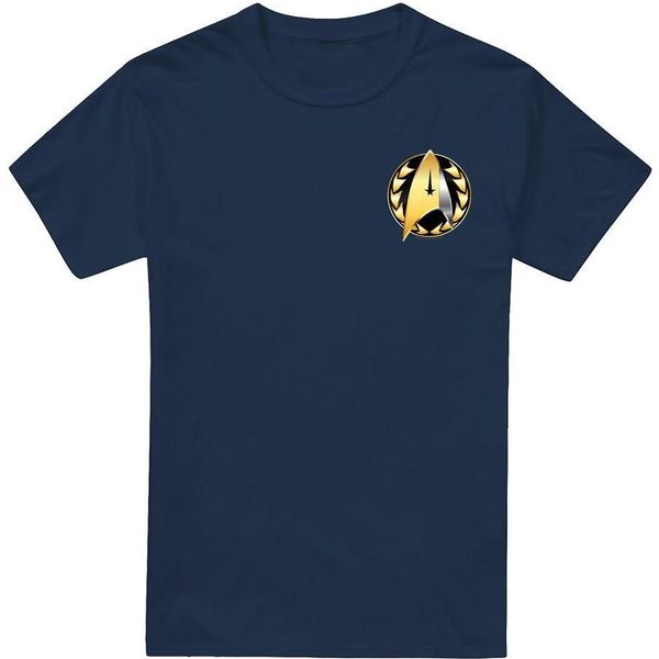 Star Trek: Discovery - Maglietta "Admiral"" Da Uomo TV5608 (M) (Blu Navy)"-image