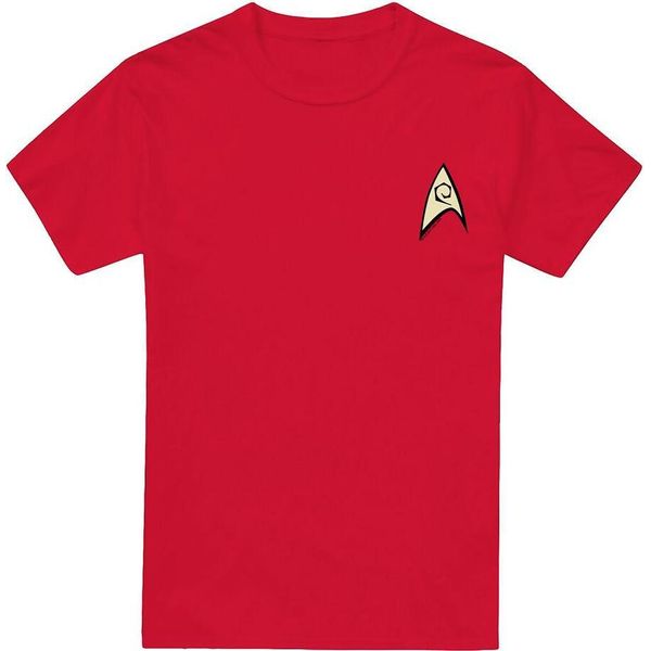 Star Trek - Maglietta "Engineering Uniform"" Da Uomo TV5631 (Xxl) (Rosso)"-image