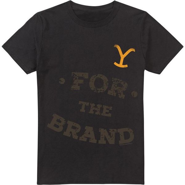 Yellowstone - Maglietta "For The Brand"" Per Bambini TV5671 (Xxl) (Schwarz)"-image