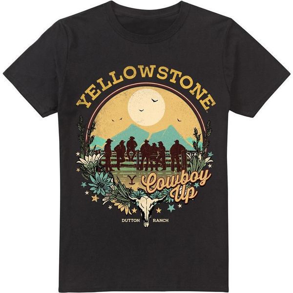 Yellowstone - Maglietta "Cowboy Up"" Per Bambini TV5700 (Xxl) (Schwarz)"-image