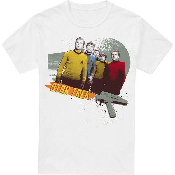 Star Trek - Maglietta "Strange New Worlds"" Da Uomo TV5730 (5XL) (Bianco)"-image