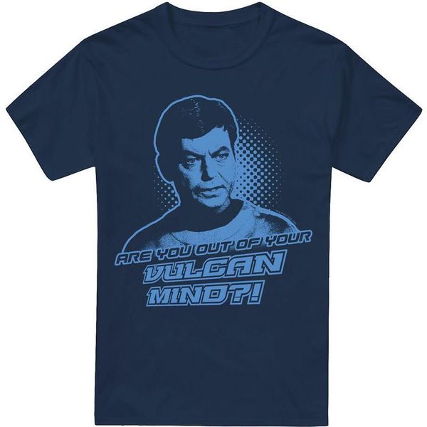 Star Trek - Maglietta "Vulcan Mind"" Da Uomo TV5724 (Xl) (Blu Navy)"-image