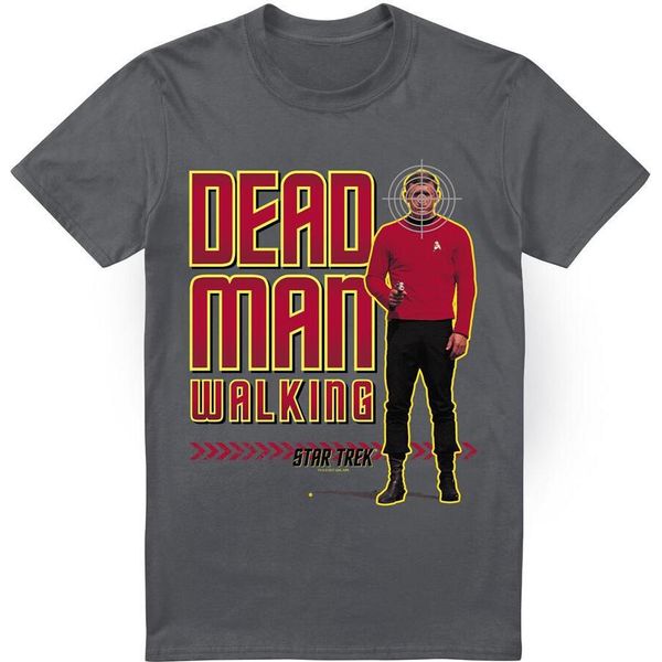 Star Trek - Maglietta "Dead Man Walking"" Da Uomo TV5804 (S) (Charcoal)"-image