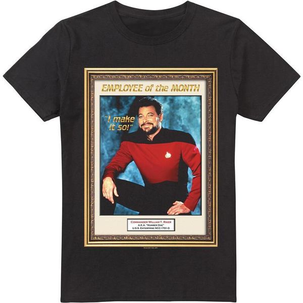 Star Trek - Maglietta "Employee Of The Month"" Per Bambini TV5801 (M) (Schwarz)"-image
