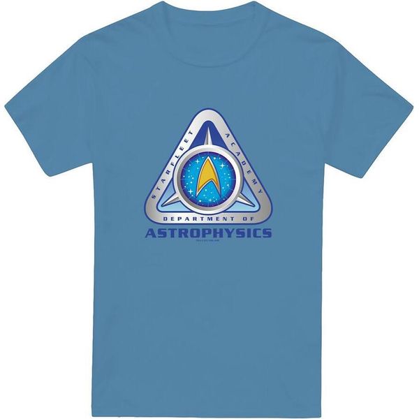 Star Trek - Maglietta "Astrofisica"" Da Uomo TV5920 (Xxl) (Blu Carolina)"-image